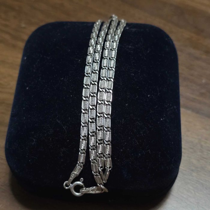 Сребърно синджирче 40 см