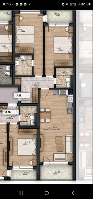 Продава се Тристаен апартамент в София, Малинова долина - 114 кв.м за 2018 €/кв.м - Снимка #12