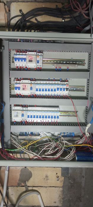 Электрик хизмати установка подключения