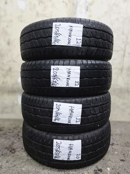 4×205/65/16c M+S.HANKOOK 2022.Stare excelenta.