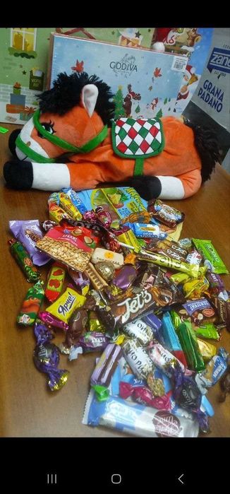 Новогодние сладкие подарки для детей