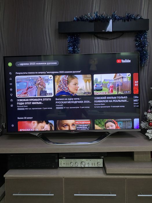 Телевизор LG 55 диагональ 140 см, смарт ТВ