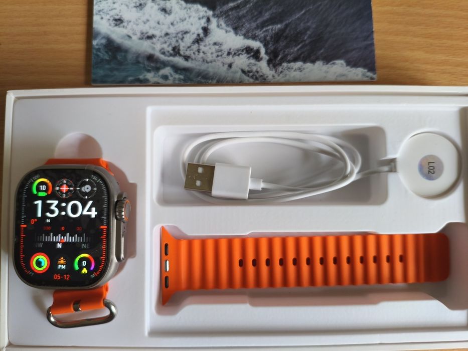 Vând Smartwatch inteligent 2.1", bluetooth cu apeluri, notificări, etc