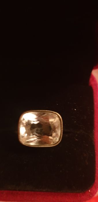 Запонка серебро 875