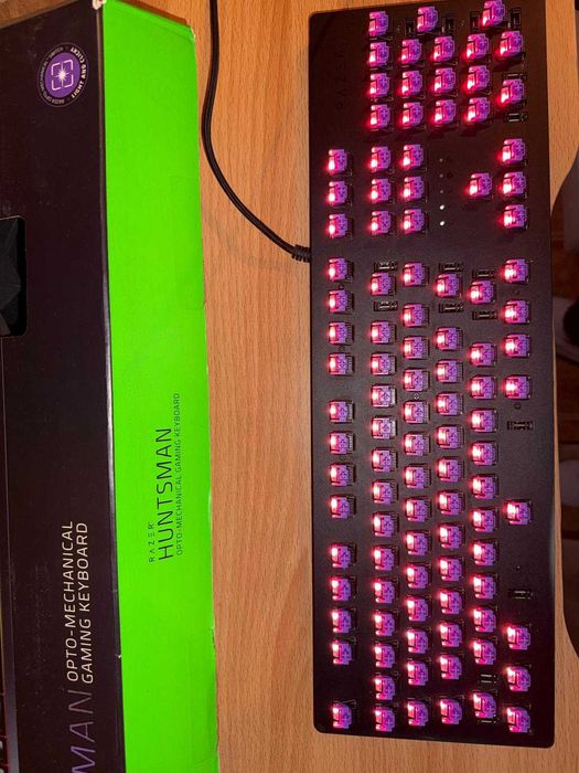 Razer Huntsman RGB Gaming Keyboard  Purple Switch