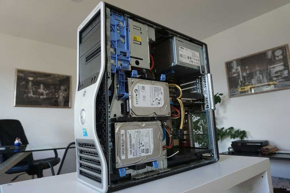Workstation DELL Precision T5500 Hexacore - CAD, 3dmax, Maya