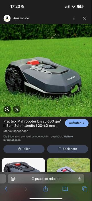 Косачки робот scheppach