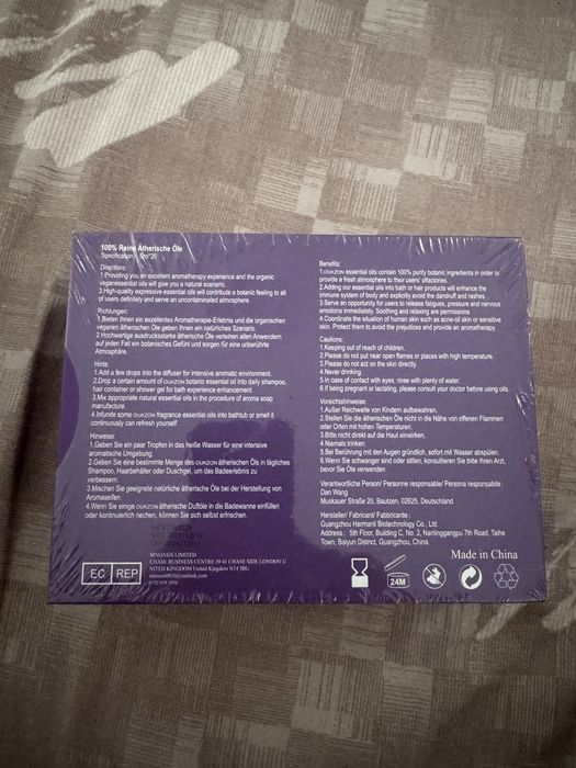 Set Uleiuri Esențiale Oukzon – 20 x 5ml, Sigilat
