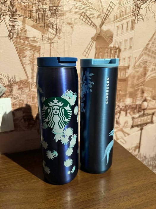Две нови термо чаши/термос Starbucks от неръждаема стомана