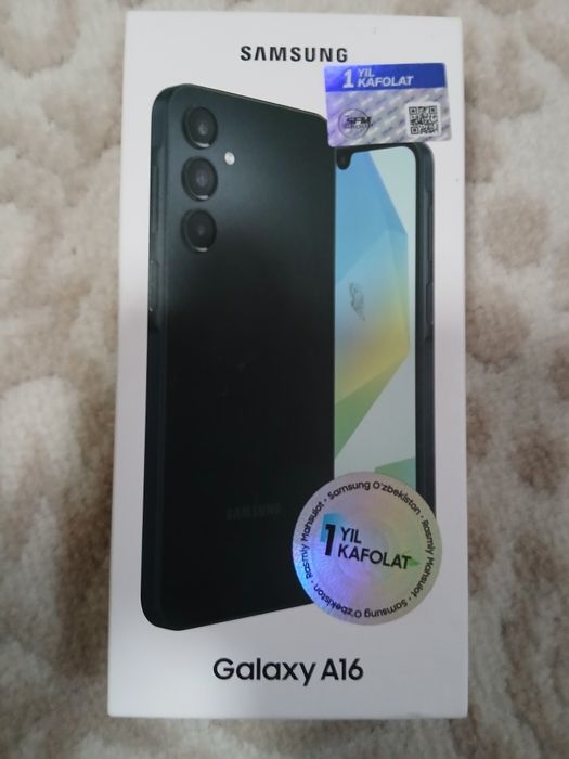 Samsung A16 6/128GB 1 YIL GARANTIYALI