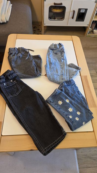 Сет детски дънки Zara, H&M, Sinsay - 13 €
