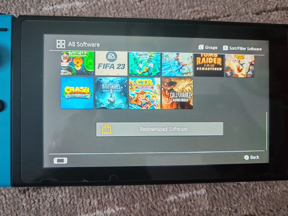 Nintendo switch modat