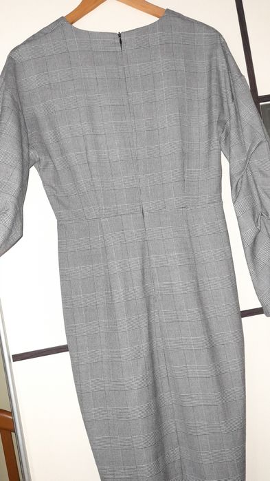 Rochie zara gri marimea M