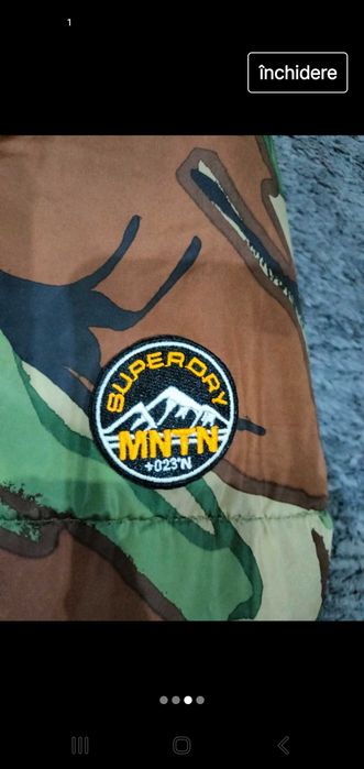 Geaca iarna Superdry mountain XXL