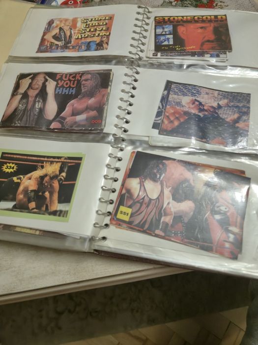 WWF листчета (най-различни)