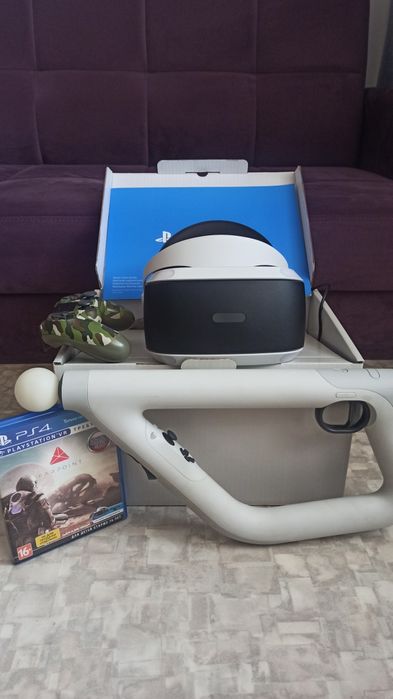 Прокат VR виртуальная реальность Playstation VR пс4 sony