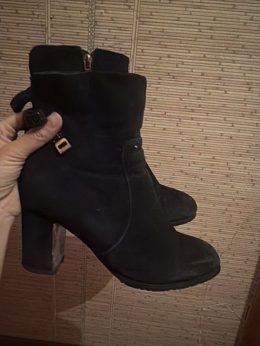 Зима, замшевые 41р