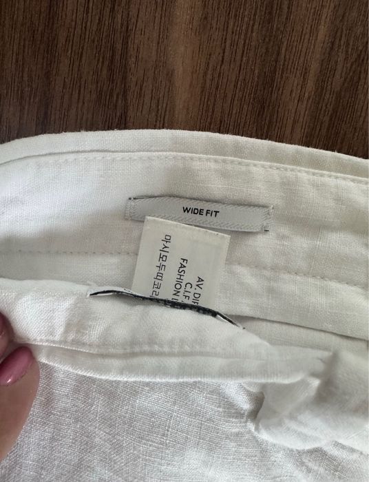 Мъжки ленен панталон Massimo Dutti