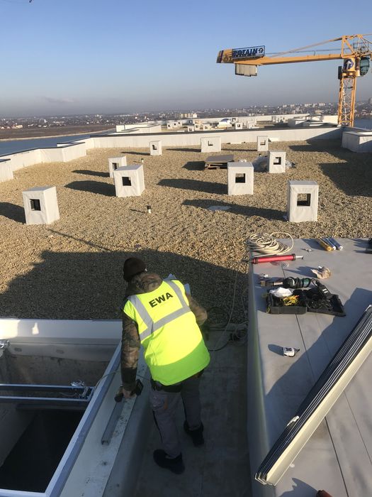 Hidroizolatii terase blocuri membrana PVC