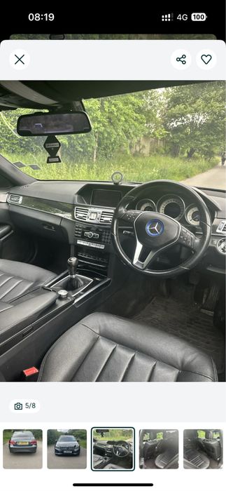 Mercedes benz E220 AMG