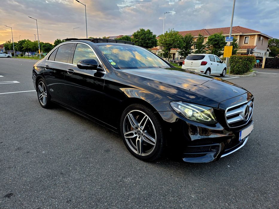 Mercedes E220,2018,2l diesel, pack amg,9g tronic,full,stare impecabila..