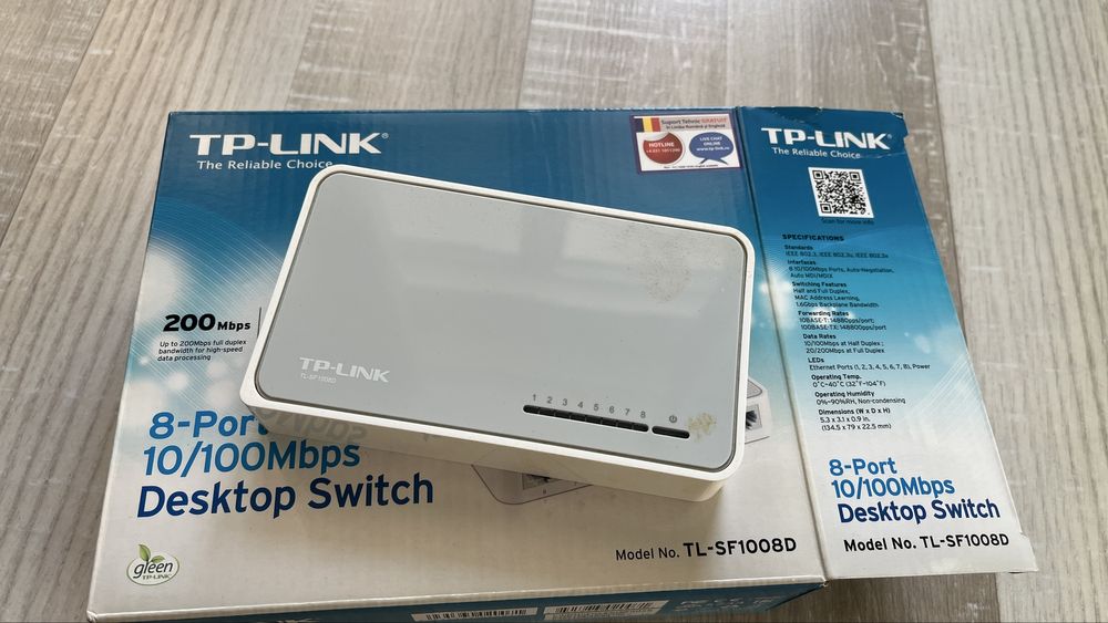Рутер Huawei и суич TP-Link