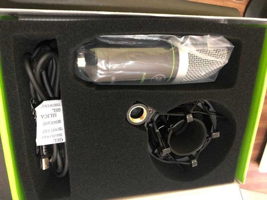 Новый USB юсб конденсаторный микрофон mikrofon MACKIE EM-91CU
