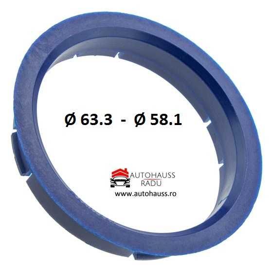 Inele de centrare Ghidaj 63.3 - 58.1 Fiat Lancia Alfa Romeo - Germany