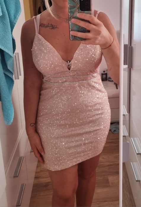 Новa официална елегантна рокля за бал, сватба, парти