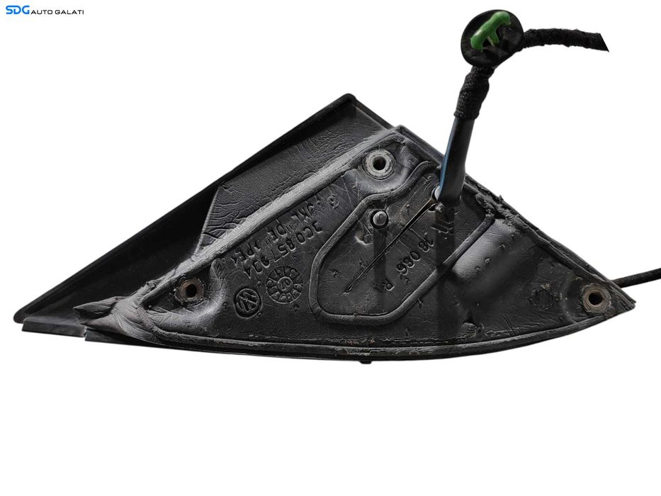 Oglinda Dreapta Electrica Volkswagen Passat B6 2005 - 2010 Cod 3C0657934 (Semnalizarea Sparta) [L6319]