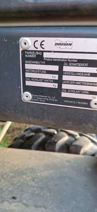 Doosan dx 170 an 2019 !