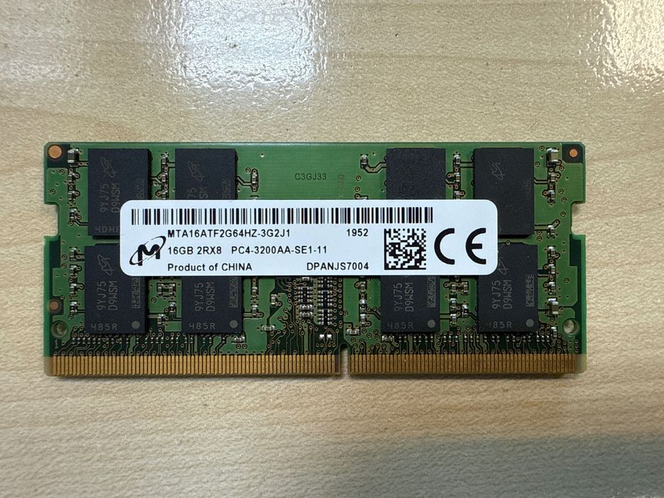 Vand Memorie Laptop HP Probook/ Micron 16GB DDR4 la 3200MHz