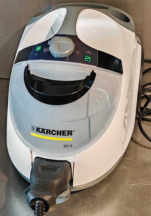 ВИДЕО * Kärcher SC 5 * Мощна парочистачка 4.2 bar, VapoHydro, 2200 W, 3 мин. загравяне, непрекъснта работа, Топ модел за дом/баня/фуги