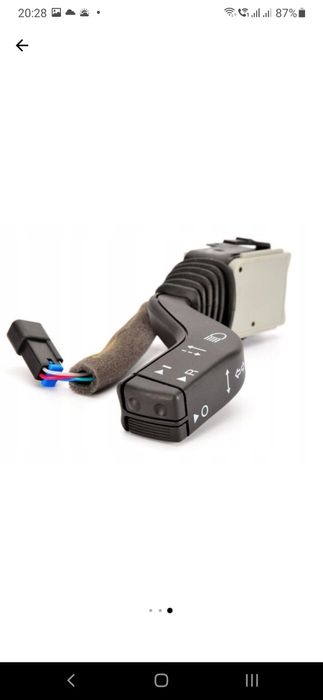 Comutator tempomat și semnalizare