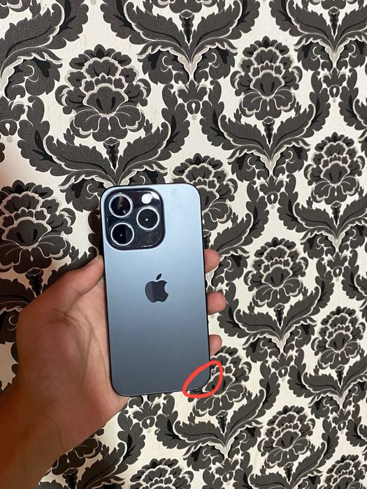 iphone 15 pro черный 91% акб