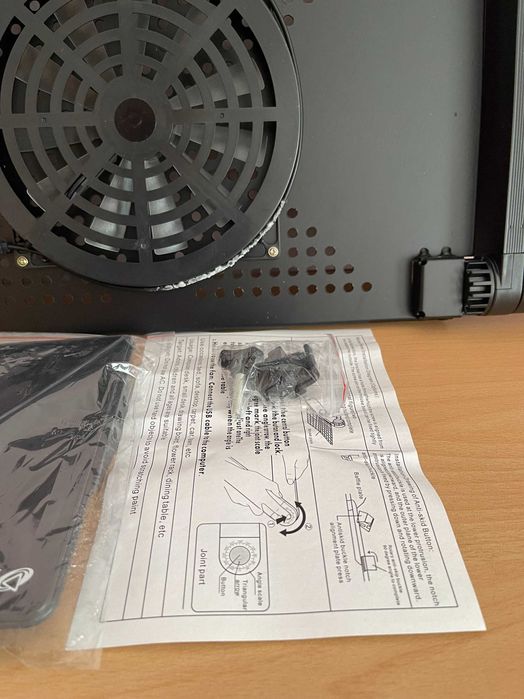 Нова масичка за лаптоп с поставка и охладител