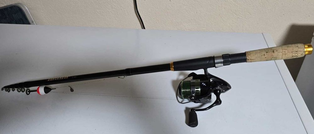 Undita telescopica complet echipata