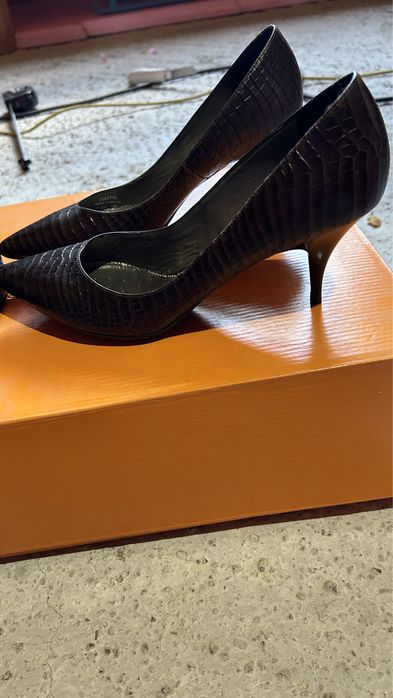 Pantofi din piele naturală Geox autentici