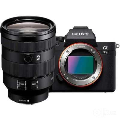 Sony A7 III 24-105mm F4 G master holati yaxshi faqat naqd pulga