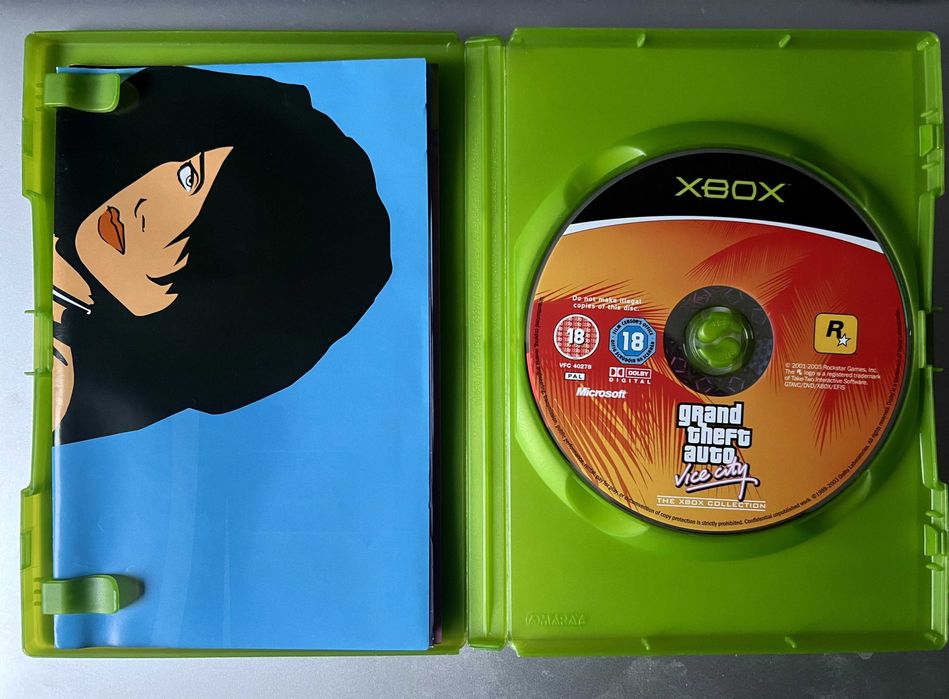 Grand theft auto Vice City Original Xbox GTA