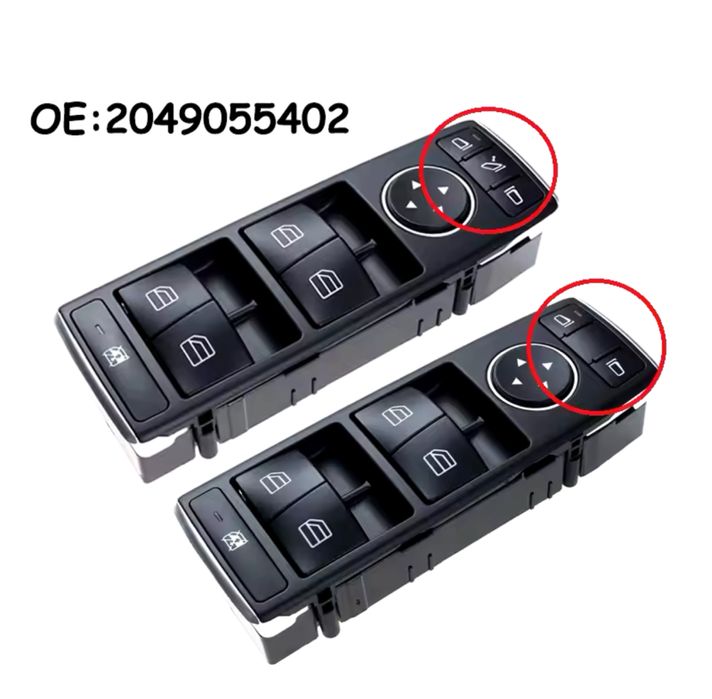 Butoane geamuri Mercedes sofer panou class C E GLK W204 W212 X204 W207