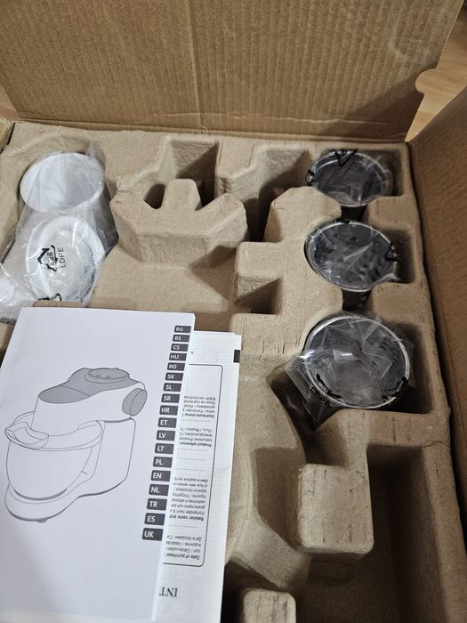 Robot de bucatarie Tefal Wizzo QB317538, 1000W, selector viteze, acces