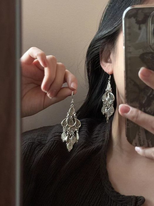 Серьги бижутерия