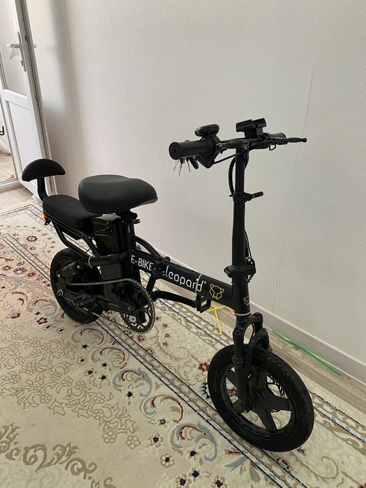 Электровелосипед Leopard (E-bike) куреъер бокс