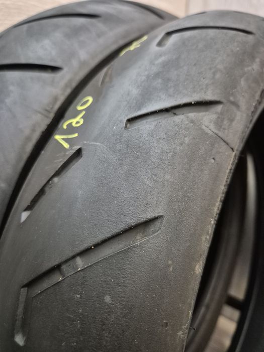 Set anvelope moto 120 70 17 cu 180 55 17 Continental Attack 4 dot 2021