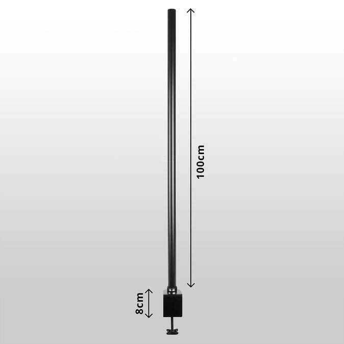 Duronic Вертикална Стойка за 2 мониторa двойна 1000мм (комплект)