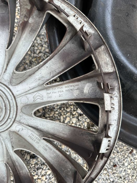 4бр. железни джанти 16" 4х108 - Citroen, Peugeot с тасове