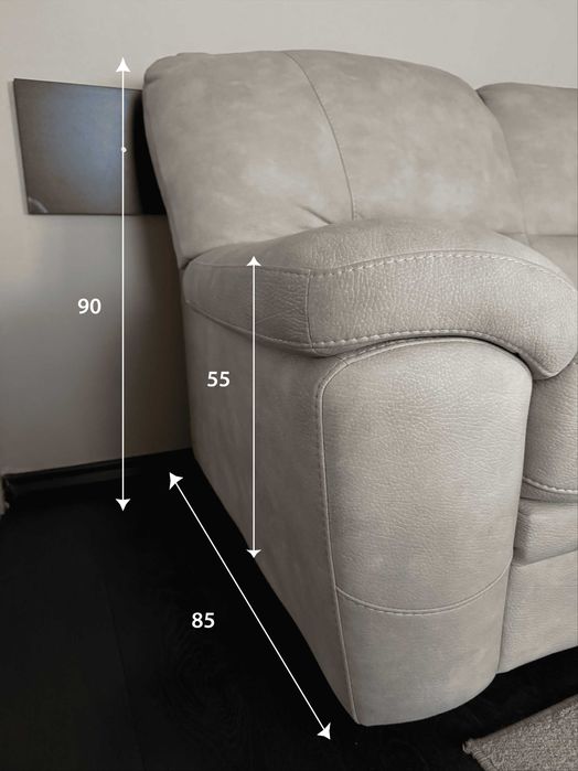 Мек и удобен триместен диван - 210 см