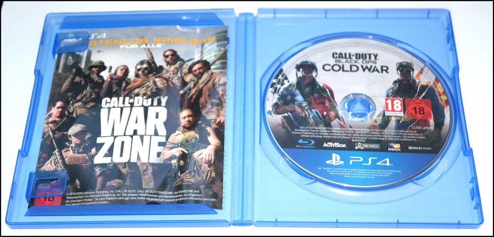 Call of Duty Black Ops COD Cold War PS4 Playstation 4
