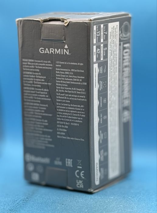 НОВ!!! Смарт часовник Garmin Forerunner 45, 42mm,Silicone strapl
